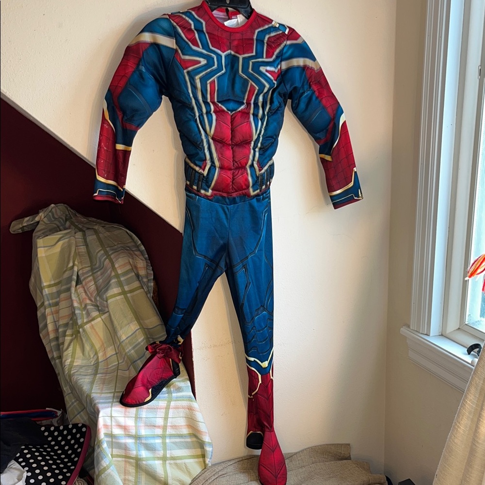 Marvel Kids Spider-Man Costume - Red and‎ Blue M